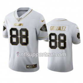 Maillot Homme Kansas City Chiefs Tony Gonzalez 88 Nike Blanc Golden Edition